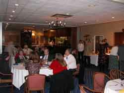 members and guests at the annual dinner