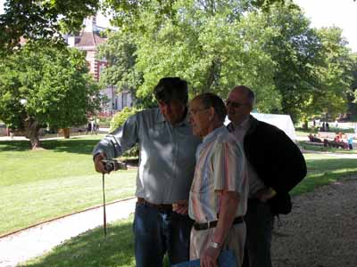  01. Roger, Brian and Peter assessing a location