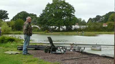  05. Fisherman at the fish farm