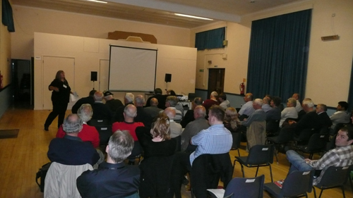 Audience at the Gateway competition using the big hall