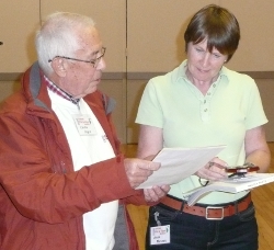 Laurie presented Anne with Best Drama shield