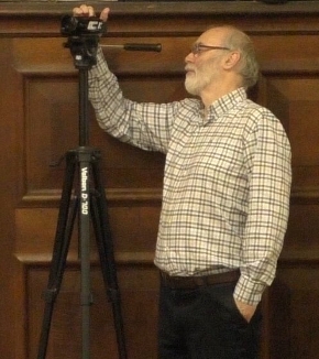 Richard Filming the band